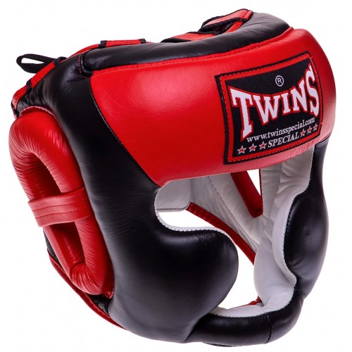 Шлем боксерский Twins Special (HGL3-2T black-red)
